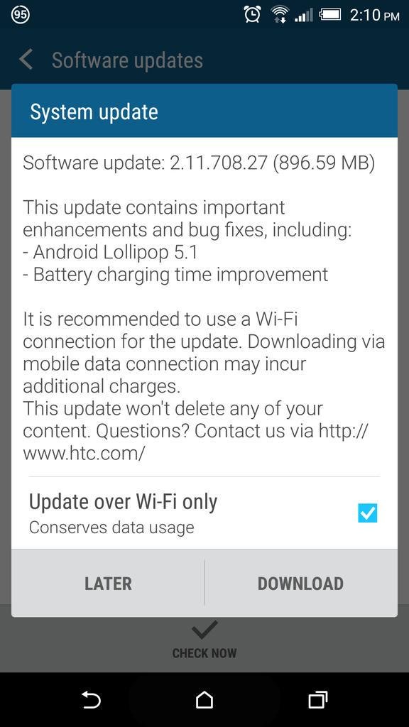 HTC one M9