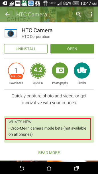 HTC Camera