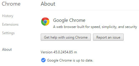 Chrome 45