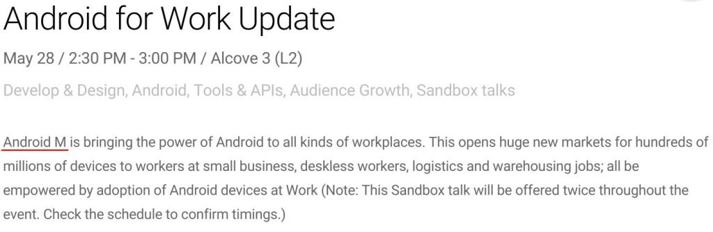 Android for work