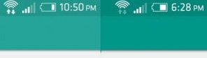 HTC sense 7 settings vs app