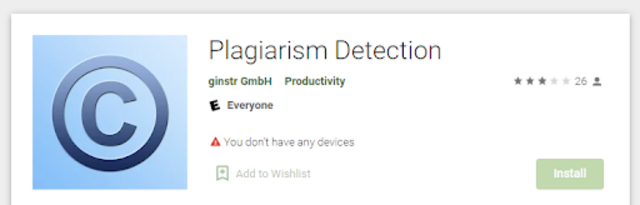 3. Plagiarism detection