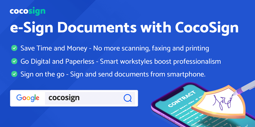 Most comprehensive electronic signature app
