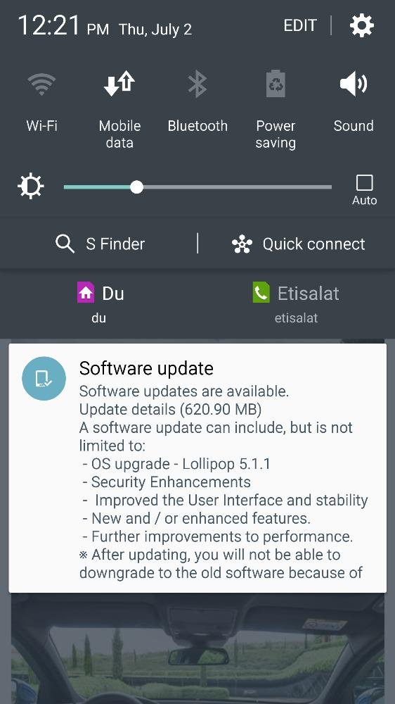 Galaxy S6 Lollipop